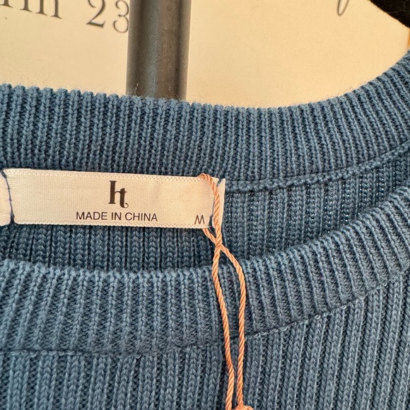 NWT Elegant Teal Long Sleeve Dress - Picture 8 of 10